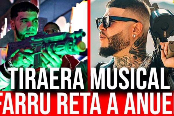«Farruko desafía a Anuel AA con fuertes palabras: ¡No eres un bandido, payaso!»
